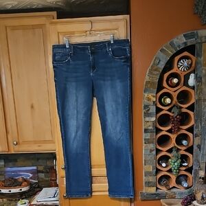 Kut from the Kloth Dark Blue Boyfriend Jeans